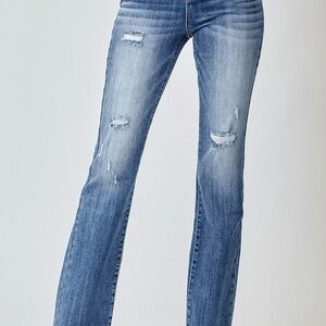 NWT, Medium Vintage Wash Straight Jeans by Risen, size 9/29
